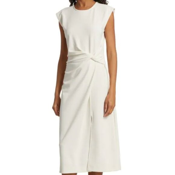 NWT Tanya Taylor Sleeveless Cody Crepe Dress - 00 - Picture 9 of 13
